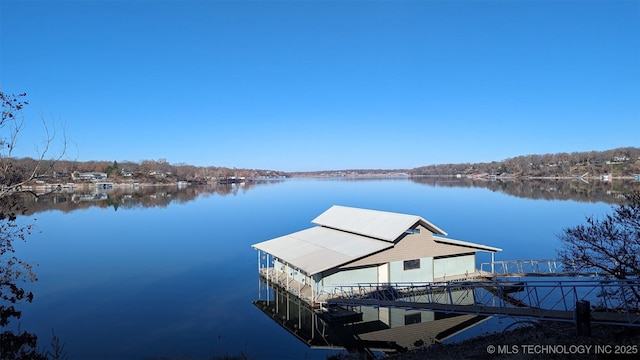 32290 S 630th Rd, Jay, OK 74346 - dock with a water view
