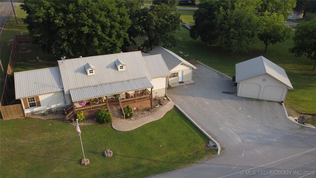 809 N K St, Quinton, OK 74561 - view of subject property