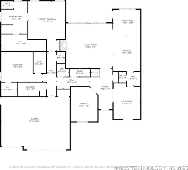 7287 E 111th Pl, Bixby, OK 74008 - room layout