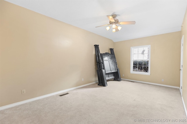 5446 E 88th St, Tulsa, OK 74137 - carpeted empty room with baseboards and a ceiling fan