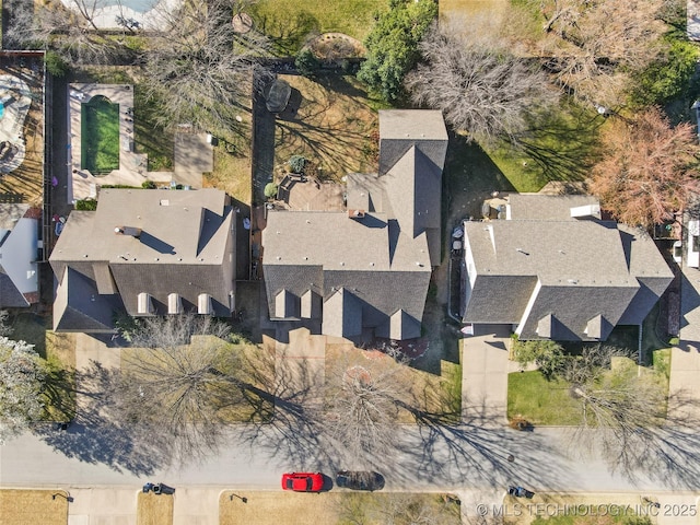 5446 E 88th St, Tulsa, OK 74137 - aerial overview of property's location featuring nearby suburban area