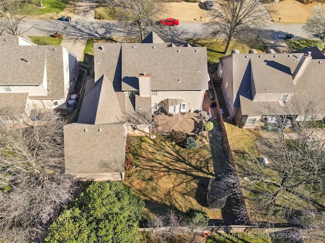 5446 E 88th St, Tulsa, OK 74137 - drone / aerial view