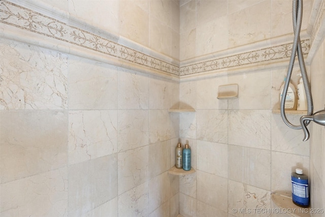 5446 E 88th St, Tulsa, OK 74137 - bathroom view of a tile shower