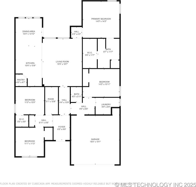 3854 E 144th St S, Bixby, OK 74008 - property floor plan