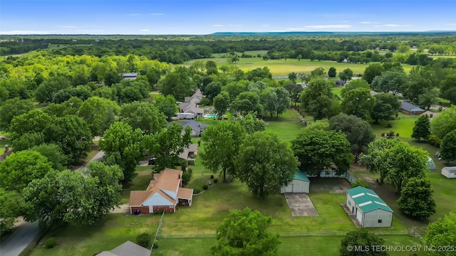 aerial view