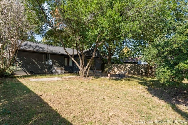 4907 S Boston Ave, Tulsa, OK 74105 - view of yard