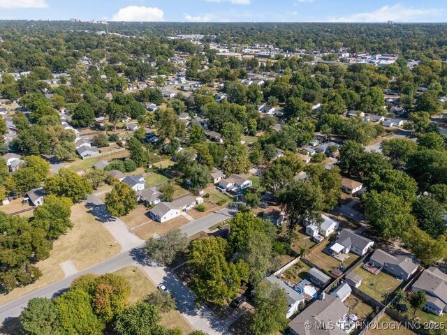 4907 S Boston Ave, Tulsa, OK 74105 - aerial overview of property's location