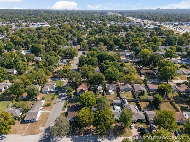 4907 S Boston Ave, Tulsa, OK 74105 - aerial view of residential area