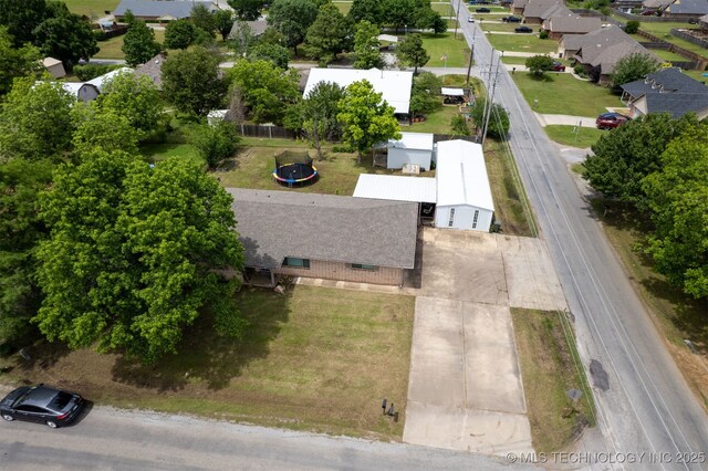 300 Michele, Calera, OK 74730 - aerial view of residential area