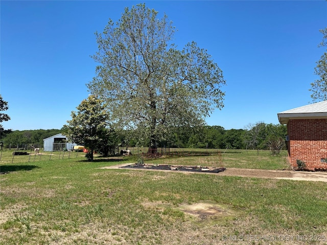 view of yard