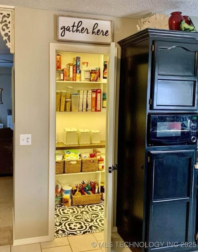 view of pantry