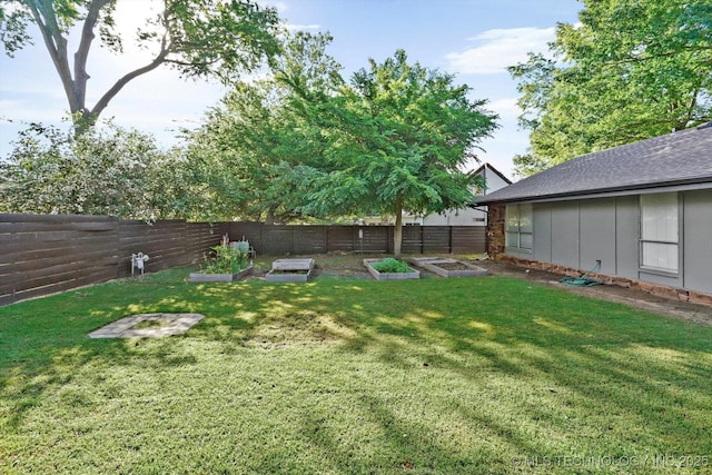 3719 E 84th St, Tulsa, OK 74137 - view of yard featuring a garden