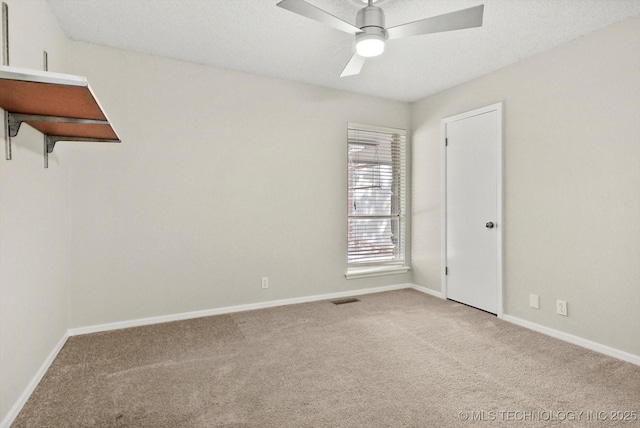 3719 E 84th St, Tulsa, OK 74137 - unfurnished room featuring carpet flooring, ceiling fan, and baseboards