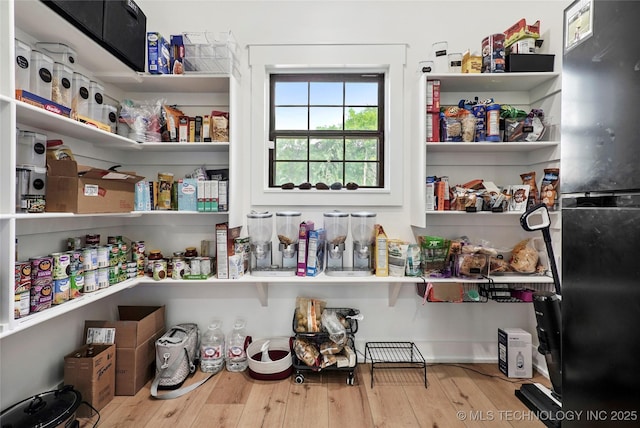 view of pantry