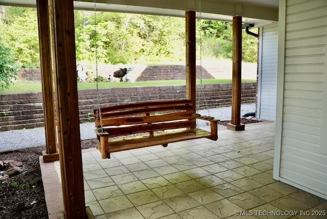 15373 N Javine Hill Rd, Skiatook, OK 74070 - exterior space featuring a patio