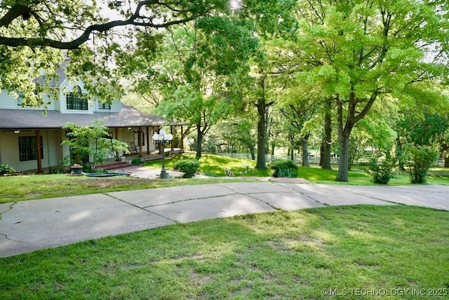 15373 N Javine Hill Rd, Skiatook, OK 74070 - view of green lawn
