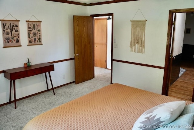 15373 N Javine Hill Rd, Skiatook, OK 74070 - carpeted bedroom featuring baseboards