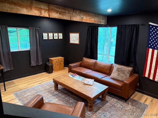 15373 N Javine Hill Rd, Skiatook, OK 74070 - living room with wood finished floors and recessed lighting