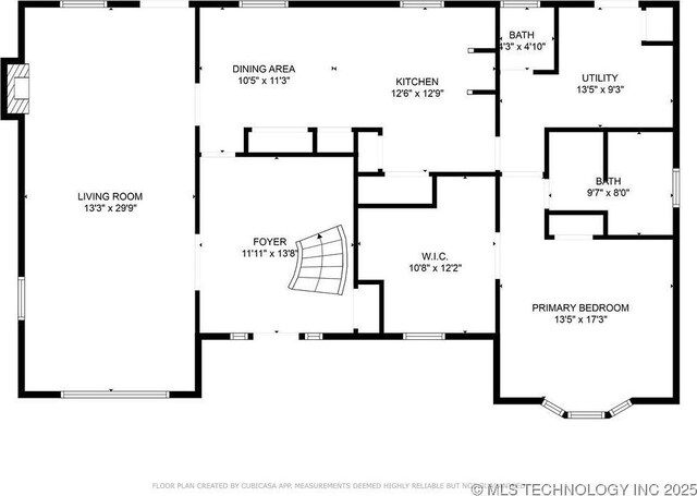 311 Washington Ave, Boswell, OK 74727 - room layout