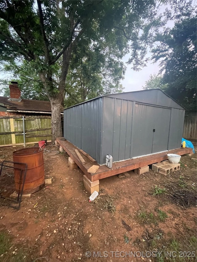 1715 Worley, Durant, OK 74701 - view of shed