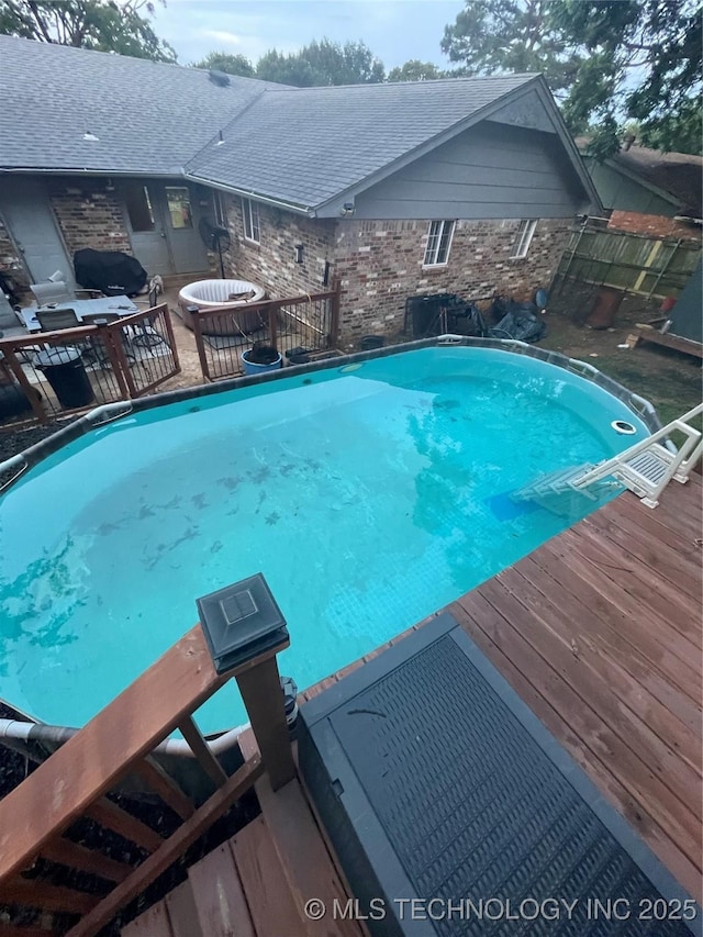 1715 Worley, Durant, OK 74701 - outdoor pool with a deck