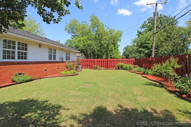 6112 E 21st St, Tulsa, OK 74114 - view of yard