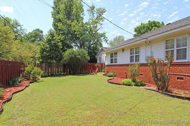 6112 E 21st St, Tulsa, OK 74114 - view of yard