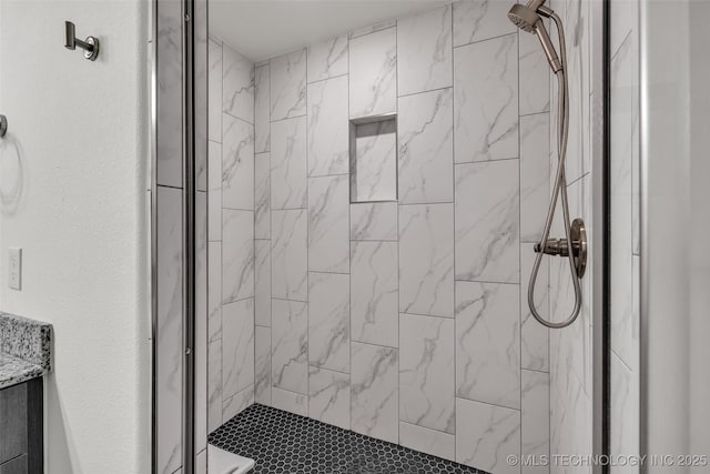 2621 S Catalayah Ln, Claremore, OK 74019 - bathroom with a stall shower