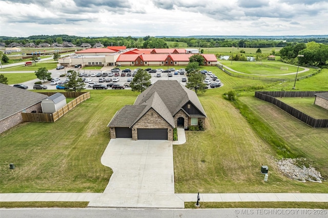 2621 S Catalayah Ln, Claremore, OK 74019 - drone / aerial view