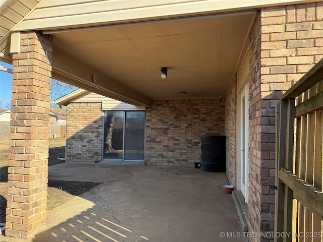 2902 Hilltop Ave, Muskogee, OK 74403 - view of patio
