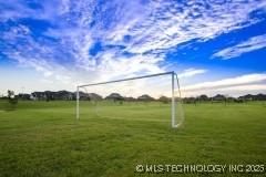 118 W 130th Pl S, Jenks, OK 74037 - view of home's community featuring an area for soccer