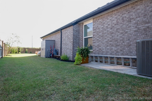 118 W 130th Pl S, Jenks, OK 74037 - view of side of home with central AC and brick siding