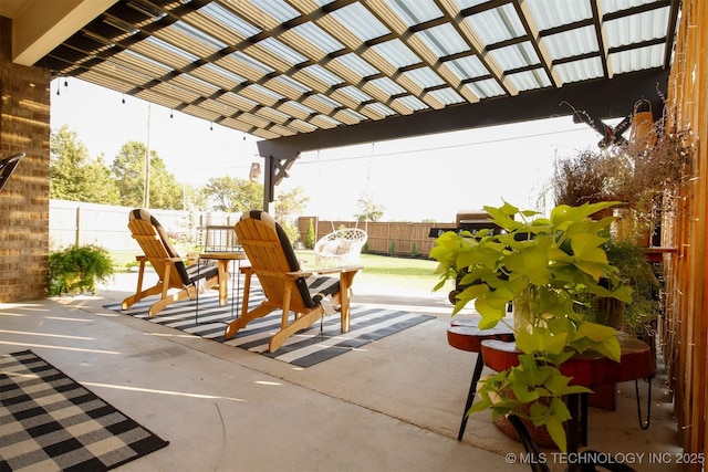 118 W 130th Pl S, Jenks, OK 74037 - view of patio with a pergola