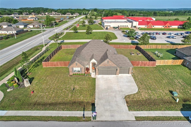2661 S Catalayah Ln, Claremore, OK 74019 - aerial perspective of suburban area