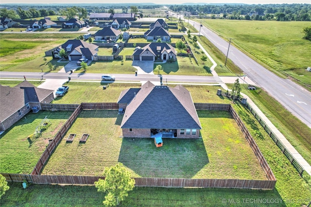 2661 S Catalayah Ln, Claremore, OK 74019 - aerial perspective of suburban area