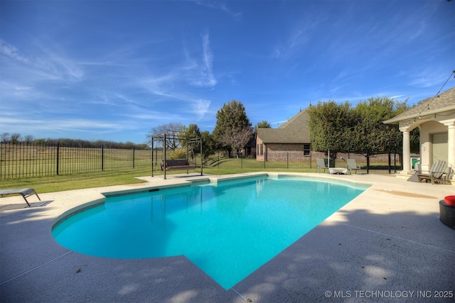 14832 S 53rd E Ave, Bixby, OK 74008 - view of swimming pool with a patio area