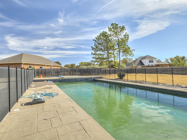15412 E 78th St N, Owasso, OK 74055 - view of swimming pool featuring a fenced backyard and a patio area