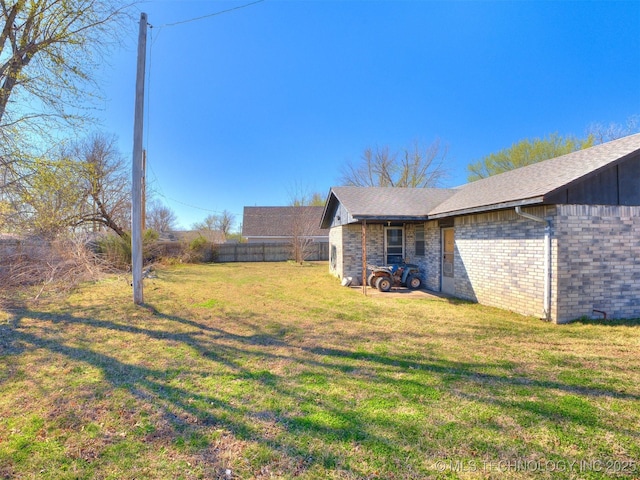 205 Lester Ln, Cleveland, OK 74020 - view of yard