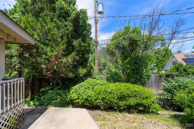 3901 E 60th Pl, Tulsa, OK 74135 - view of yard with fence and a patio
