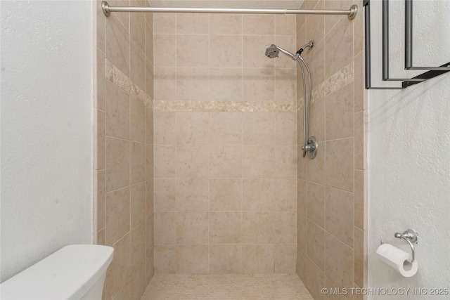 3901 E 60th Pl, Tulsa, OK 74135 - full bathroom with a stall shower and toilet