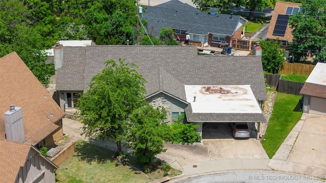 3901 E 60th Pl, Tulsa, OK 74135 - aerial view of property and surrounding area