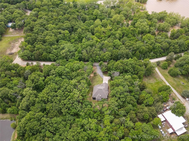 117683 Powell Rd, Eufaula, OK 74432 - view of property location with a forest