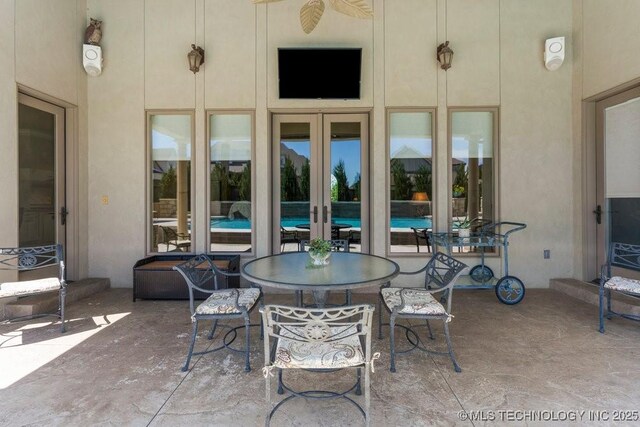 716 W 108th Pl S, Jenks, OK 74037 - view of patio with outdoor dining space
