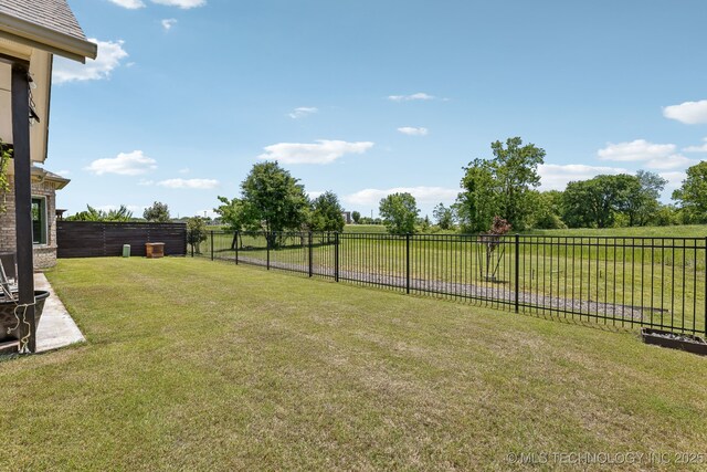 view of yard