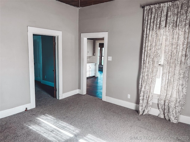 216 Belt Ave, Eufaula, OK 74432 - carpeted spare room with baseboards