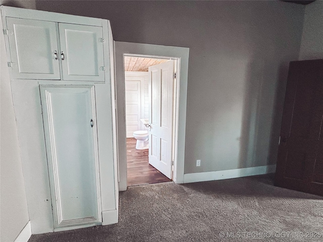 216 Belt Ave, Eufaula, OK 74432 - carpeted empty room featuring baseboards