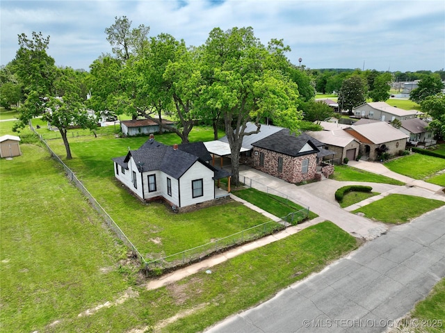 216 Belt Ave, Eufaula, OK 74432 - aerial view of residential area
