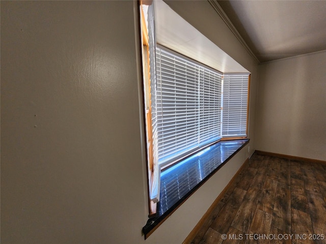 detailed view of wood finished floors and baseboards