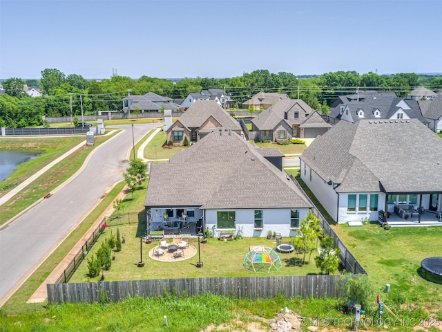 13606 S 21st Pl E, Bixby, OK 74008 - aerial perspective of suburban area