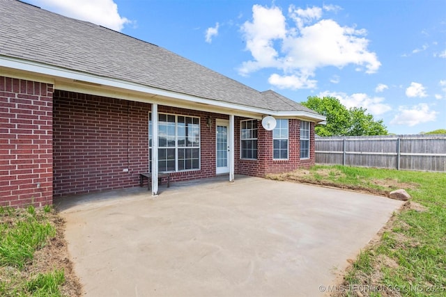 205 Summit, Durant, OK 74701 - view of patio / terrace featuring fence